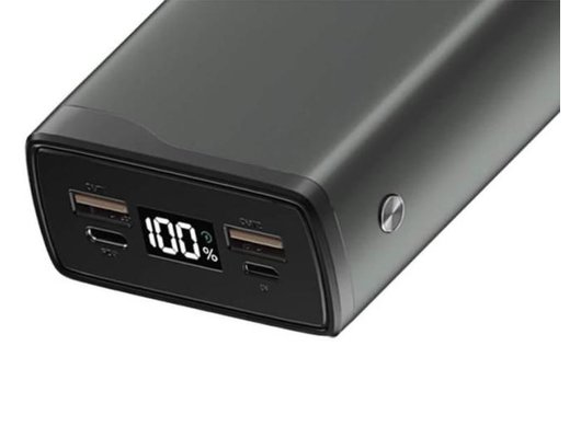 Внешний аккумулятор OLMIO QL-30 30000mAh 22.5W QC3.0/PD gray